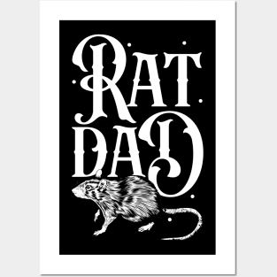 Rat lover - Rat Dad Posters and Art